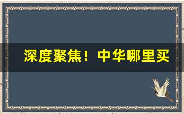 深度聚焦！中华哪里买真的“改辕易辙”