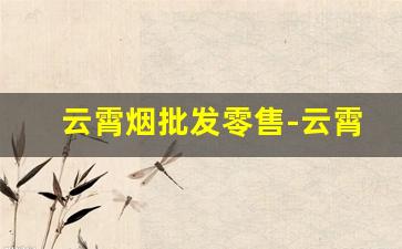 云霄烟批发零售-云霄最大假烟案