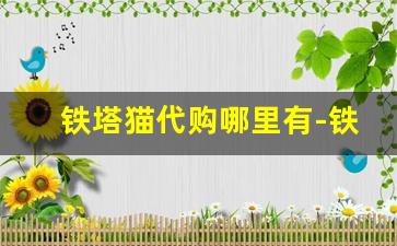 铁塔猫代购哪里有-铁塔猫在深圳哪里能买到