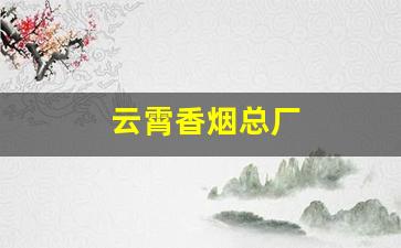 云霄香烟总厂