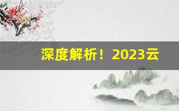 深度解析！2023云霄香烟一手货源“宝刀不老”