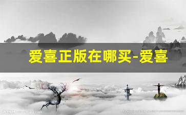 爱喜正版在哪买-爱喜官网旗舰店多少钱