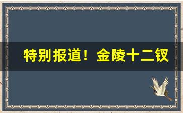 特别报道！金陵十二钗哪款烟好抽“昂首天外”