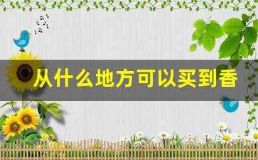 从什么地方可以买到香烟-哪里能卖各种香烟