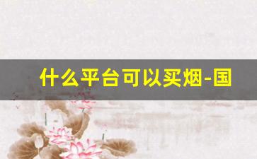 什么平台可以买烟-国内如何线上买到烟