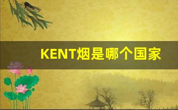 KENT烟是哪个国家的-MARINER是哪国的烟