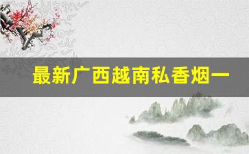 最新广西越南私香烟一手货源！-越南烟一手批发南宁