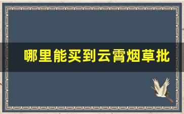哪里能买到云霄烟草批发价格最便宜-云霄烟批发省钱